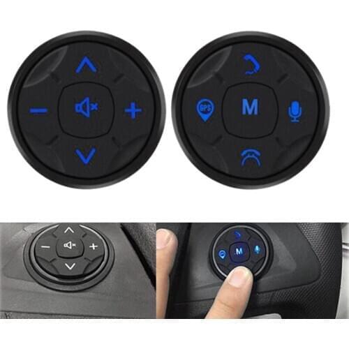 10 Key Car Universal Steering Wheel Controller Wireless Music DVD GPS Navigation Steering Wheel Radio Remote Control Button