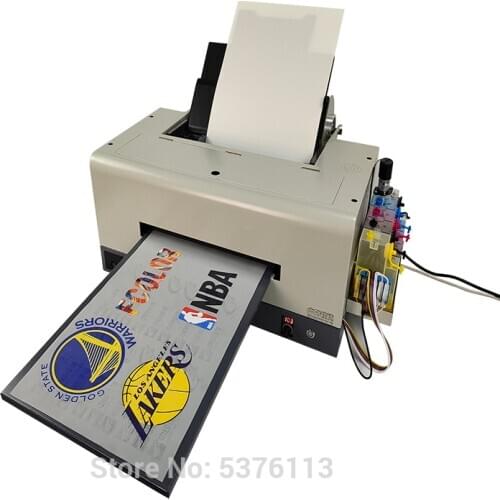 2020 new technology Cheap DTF Machine Heat Transfer Printer L1800 for PET Film Printing for Cotton T-shirt Printing A3