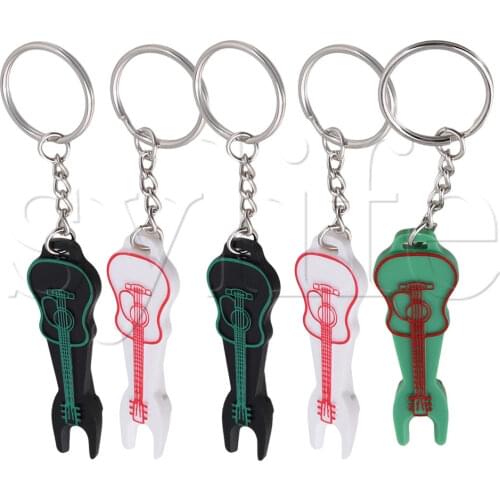 5PCS Unique Handy Guitar Shape remove Bridge Pin Puller for Acoustic Guitar