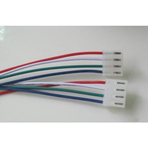 50pcs)CH3.96 3.96mm pitch terminal wire / electronic wire / cable / 4P 5P 6PIN single head UL1007 awg18