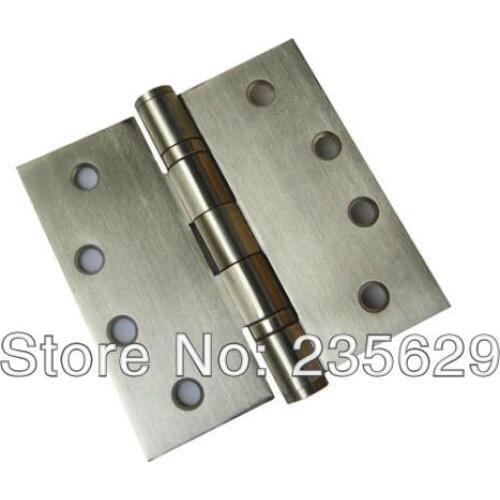 Free Shipping, brushed stainless steel Finished Hinges for timber door / Metal Door, Stainless Steel material, 4*3*3, 0.55KG