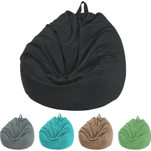 Bean Bag Chair Cover Soft Removable Washable Slipcover Jacket for Most Bean Bag Sofa