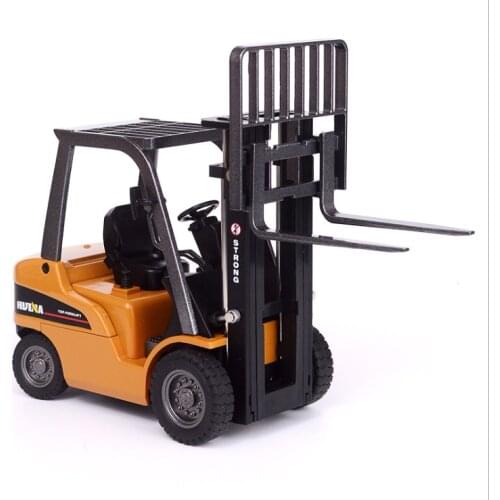 Simulation alloy forklift construction engineering toy car model childrens toys display childrens birthday gifts