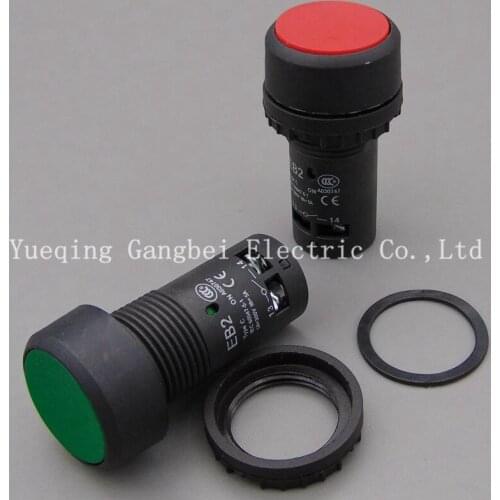 22mm Self locking button (1NO 1NC)