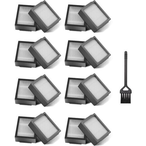 16Pcs Washable Hepa Filters strainer for iRobot Roomba i7 i7P i7+ E5 E6 Robotic Vacuum Cleaner Parts Accessories
