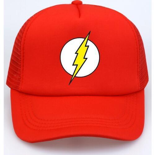 The BIG BANG Theory Dad hat The lightning Print The Flash Men Baseball cap Hot Sale Casual Men women adjustable snapback hat