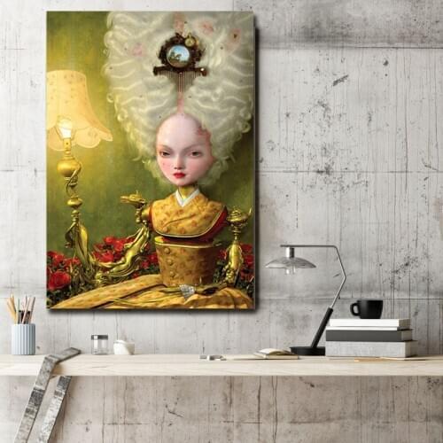 Unusual and Surreal Paintings by Ray Caesar Wall Art Painting Decorative Picture Bedroom Modern Home Decoration Accessories HD