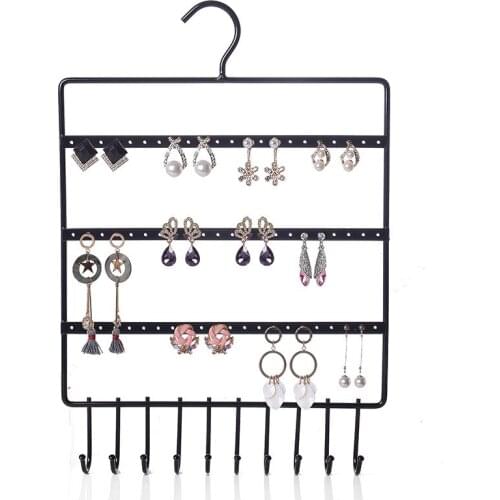 10 Hook Wall Earring Jewelry Organizer Earring Organizer Hanging Holder Necklace Display Stand Rack Holder Rack Jewelry Hanger