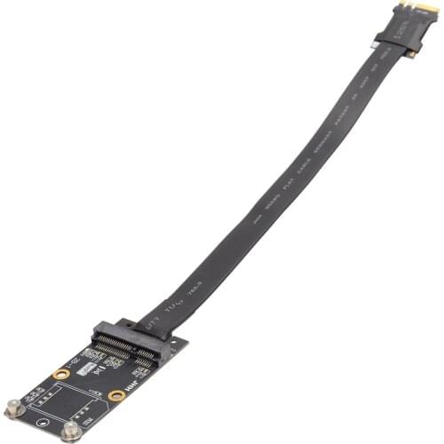 PCIE3.0 Full Speed M.2 WiFi A.E Key NGFF To mPCIe Mini PCIe Riser Extension Cable For Wireless Audio LAN Card SSD Riser Cards