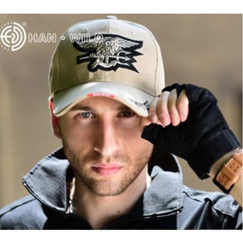 UNITED STATES US NAVY SEALS TRIDENT SEAL SOUVENIR HAT TACTICS BASEBALL CAP Unisex Baseball Caps Military Store