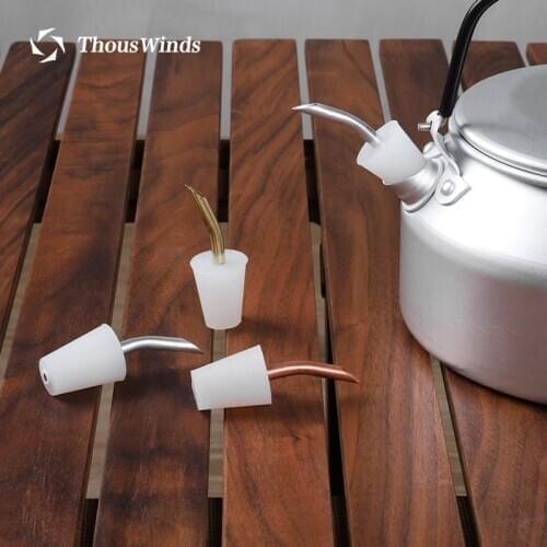 Thous Winds Outdoor Kettle Brass Red Copper Spout Hand Drip Filter Spout Conversion Fitting TW3002