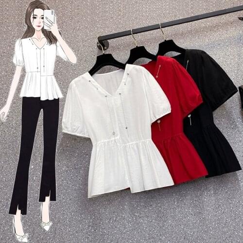 Kekeplus Oversized Women Clothing Elegant Ladies Blouses Fashion Girl Korean Style Slim Shirts Top Tees Tunic Female Blusa 18222