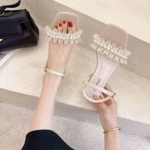 Women Slipper Fashion Folds Decorative Casual Flat Toe Flip Flops Set of Thumbs Design Female Summer Sandals Beach Shoe