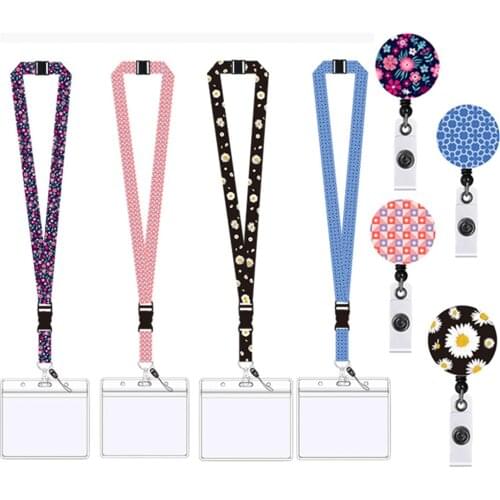 With Lanyard Card Holder Holdestudents Badge Bus Card Holder Students Name Card Holder Retractable Card Holder