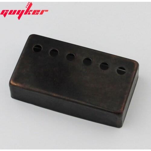 1 PCS Humbucker Guitar Pickup Copper Covers 52mm for LP Parts Bronze Color