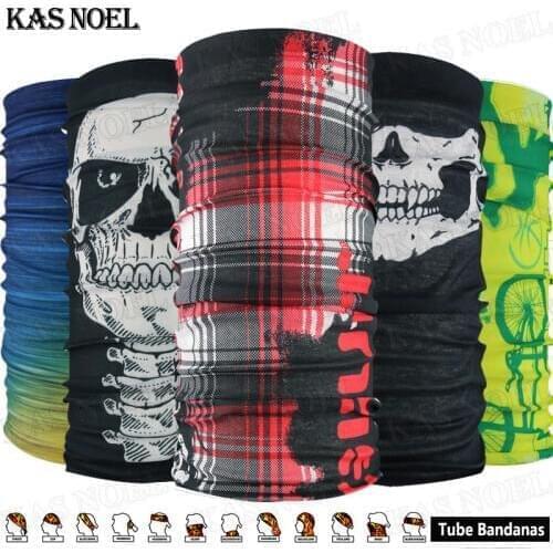 10pcs Mixed Colors Fashion Breathable Microfiber Tubular Cycling Mask Multifunctional Headwear Outdoor Seamless Magic Bandana
