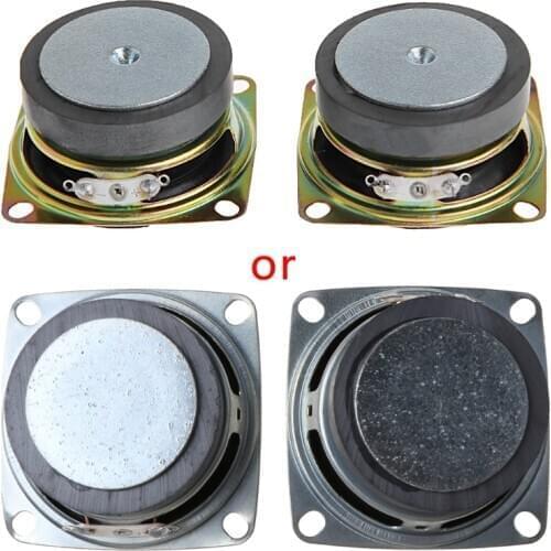 2Pcs 2" Inch 4 Ohm 3 W Speaker Full Range For Mini Stereo Speakers Accessory Box