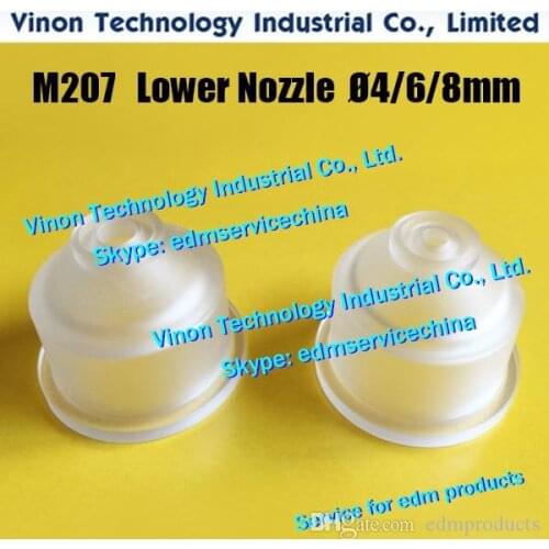 5pcs) X053C491H03 Ø8mm M207 Water Nozzle with ditch (acrylic type) for Mitsubishi HA.H1.C.H X054D209H23 Plastic type of M2102