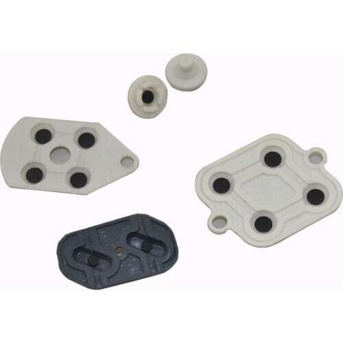 50sets/lot For S-N-E-S for Nintend Conductive Replacement Controller Rubber Pads