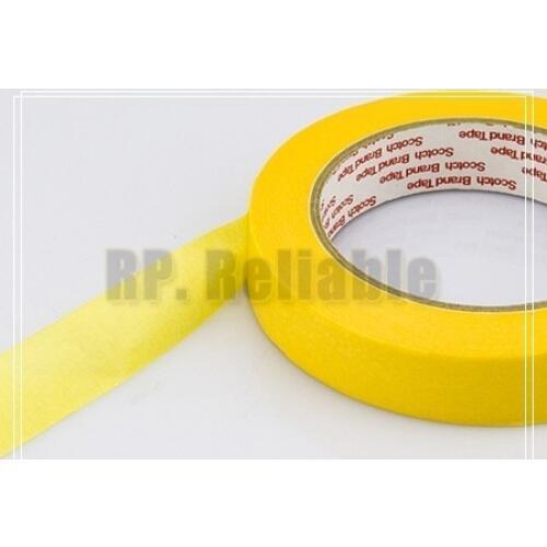 50mm*50M 3M244 Yellow Masking Tape for PCB SMD Automobile Soldering Coating Shielding