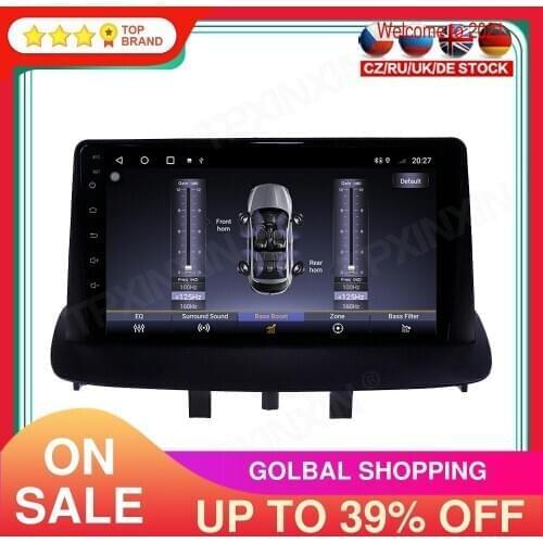 6+128G Android 10.0 For Renault Megane 3 2009-2015 ar GPS Navigation Radio Player Car Multimedia Player Head Unit Tape Recorder