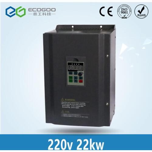 Free Shipping- 22KW AC Drive /3 Phase 220V/80A Frequency Inverter-Vector control 22KW Frequency Drive