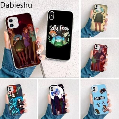 Sally Face Game Painted Phone Case for iPhone 11 pro XS MAX 8 7 6 6S Plus X 5S SE 2020 XR cover