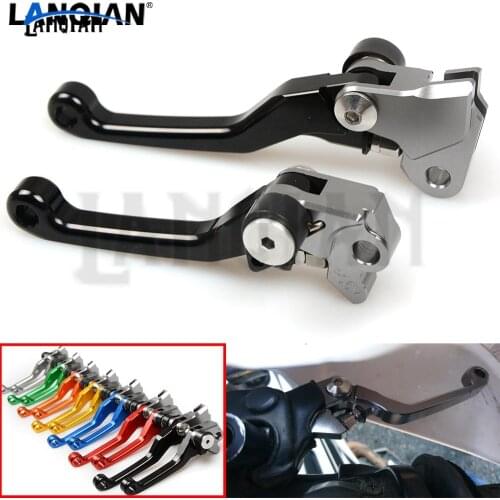 CNC Laser Printing Dirt bike Pivot Brake Clutch Levers For Kawasaki KX65 2000-2018 KX 65 2000 2001 2002 2003 2004-2018