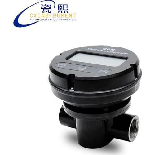 Female Thread Connection DN50 Diameter 30~300 L/min Measuring Range Local LCD Display Fuel flow gauges