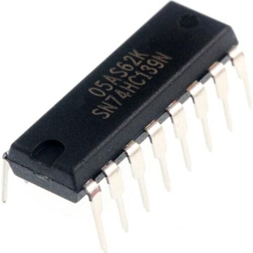 SN74HC139N Decoder / Demultiplexer IC - Pack of 5