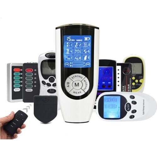 Electro Stimulation Massage Power Therapy Box Machine Medical Theme Toy Electric Shock Host Adult Sex Toy Accessories