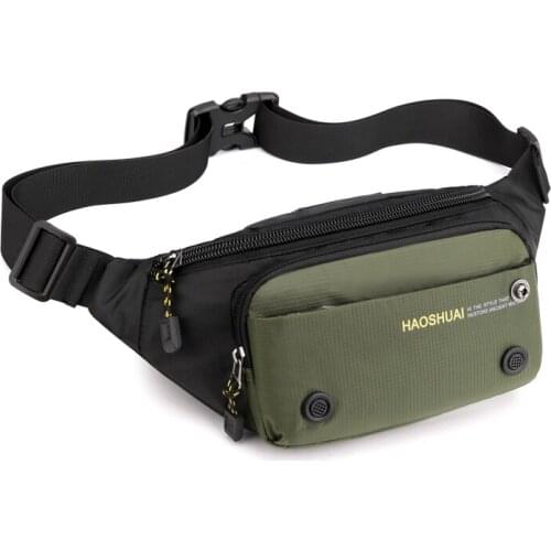 Man shoulder bag cinturón hombre waist bag bauchtasche herren belt bag men purse hip bag bolsa impermeable chest bag fanny pack
