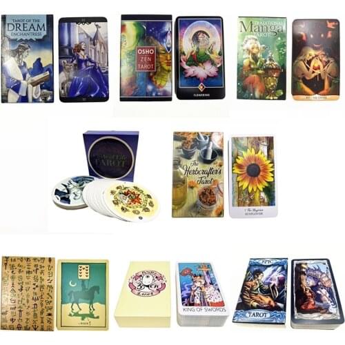 NEWEST 27styles Tarot Cards of the dream enchantress Christmas Modern witch Tarot PDF English Tarot Deck board game