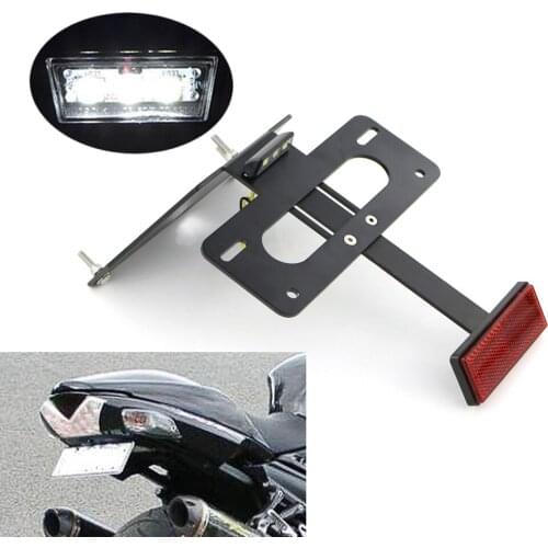 Fit For Kawasaki ZX-14 ZX 14R 2006-2021 ZZR1400 2011-2021 Rear Tail Tidy Fender Eliminator Number License Plate Holder Bracket