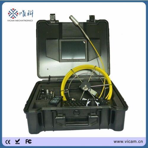 Made in China sewer pipe chimney underwater video inspection camera with 50m cable
