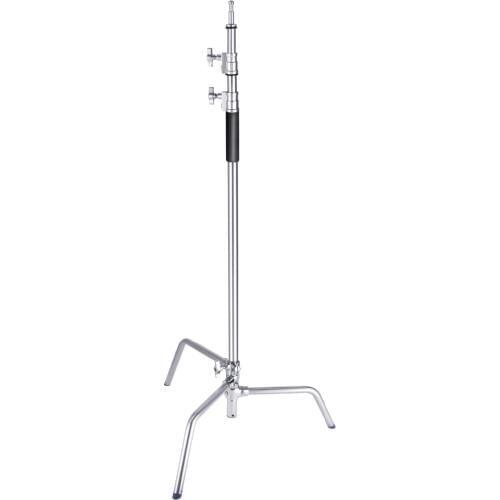 Neewer Stainless Steel Heavy Duty C-Stand 5-10 feet/1.5-3 meters Adjustable Photographic Sturdy Tripod for Reflectors Softboxes