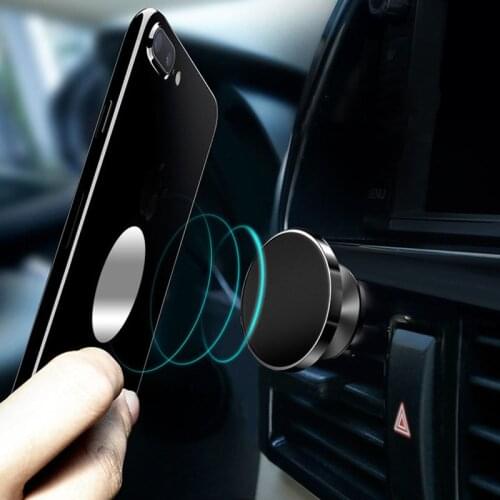 Universal Auto Car Phone Holder Mini GPS Air Vent Mount Magnet Cell Phone Stand Holder For IPhone Samsung 360 Degree Rotating