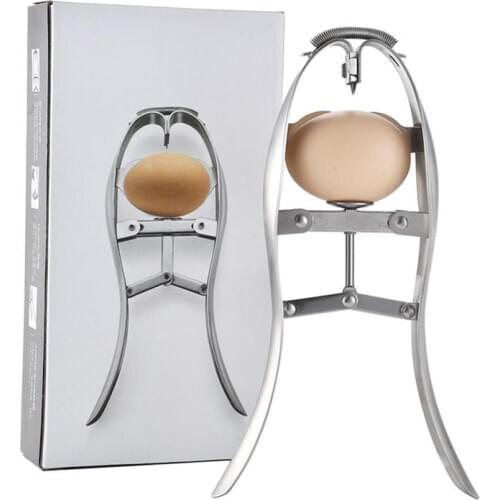 Stainless Steel Egg Scissors Eggshell Cutter Egg Opener Stainless Steel Egg Topper Cracker Separator Egg Opener Kitchen Gadgets