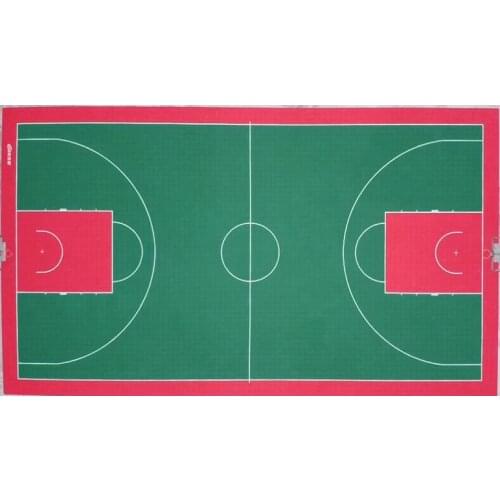 Beable High Quality PP Material Portable Multi-purpose Sports Flooring for Basketball Tennis Volleyball Court With Lines LOGO