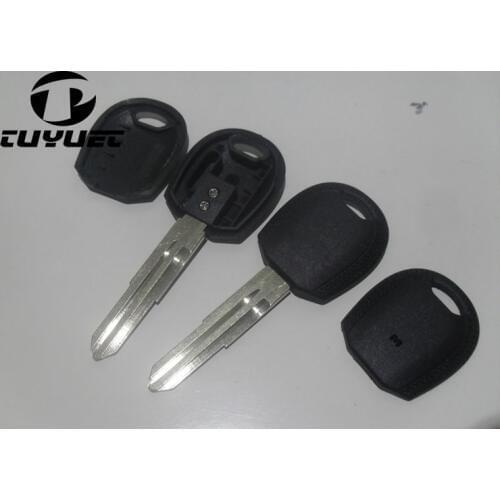 Tuyuet Replacement Left Blade Car key CaseFor Kia Cerato Sportage Transponder key shell Blanks