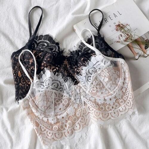 Womens Lace Bra U Backless Ultra-Thin Soft Cup Underwear Summer Sexy Invisible Brassiere Breathable Gathered Push Up