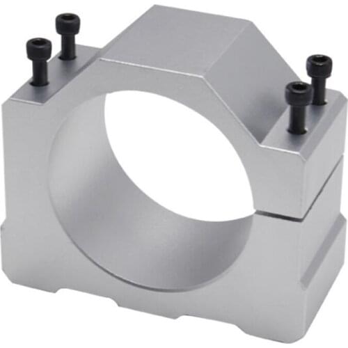 1Pcs Spindle CNC Milling Machine Motor with 4 Screws Spindle Clamp Mounting Bracket