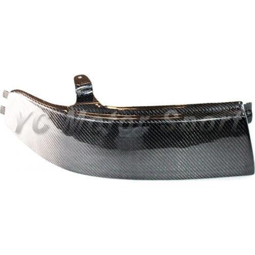 Car Accessories Carbon Fiber RHS Block-Off Headlight Replacement Fit For 1998-2000 Evolution 5-6 EVO 5 6 Headlight Cover