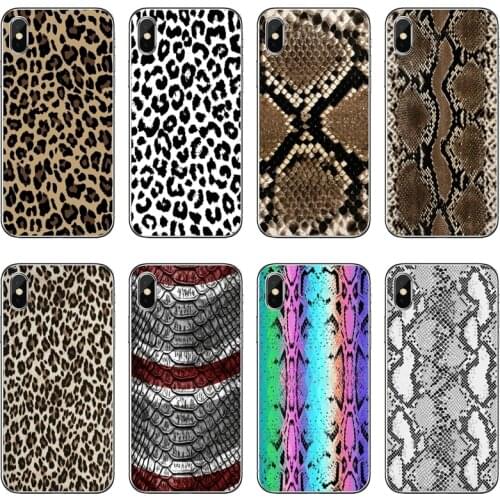 Colourful Leopard print Snake skin Phone Case For Samsung Galaxy A71 A70 A60 A51 A50 A41 A40 A31 A30 A20E A21S A12 A10 A7 A5 A3