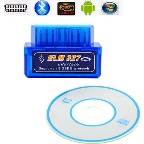 Elm327 Bluetooth OBDII V2.1 Code Reader Scanner Adapter OBD2 Diagnostic Tool For Volkswagen Golf Jetta Passat Beetle Phaeton CC
