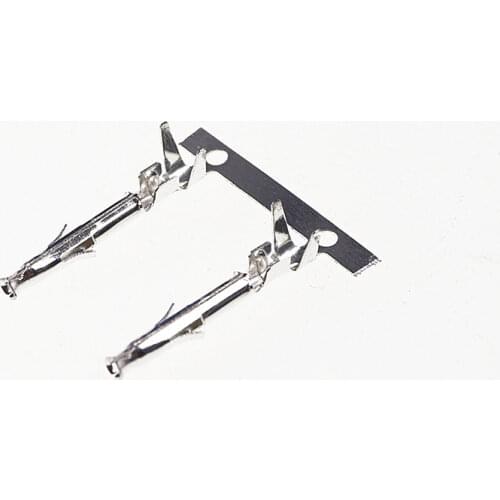 5000pcs/Tape Reel Socket Contact Pin Tin Crimp 28-24 AWG Stamped FL 4.14 mm 0.163" Mini Universal Mate-N-Lok HX41405-01 17361-1