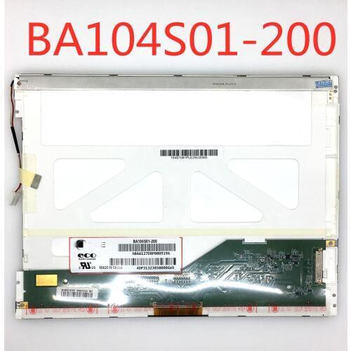 Can provide test video , 90 days warranty 10.4" LCD panel BA104S01-200