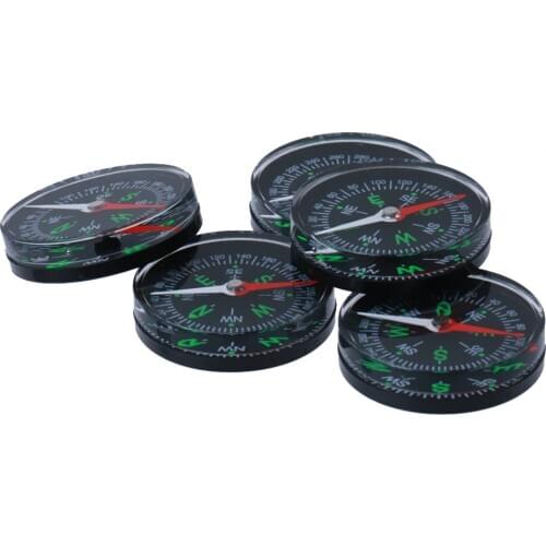 5x Mini Watch Compass Set For Outdoor Hiking Camping Cycling
