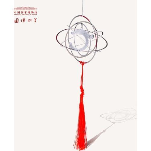 NATIONAL MUSEUM OF CHINA - Three-dimensional hollow-metal hanging bookmark - Creative Chinese style Craftwork gifts