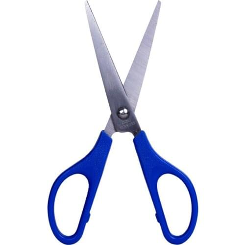 Deli High Quality Stainless Steel Scissors Business Office Home Paper Scissor Kitchen Knife Cutter DIY Cutting Tools Stationery